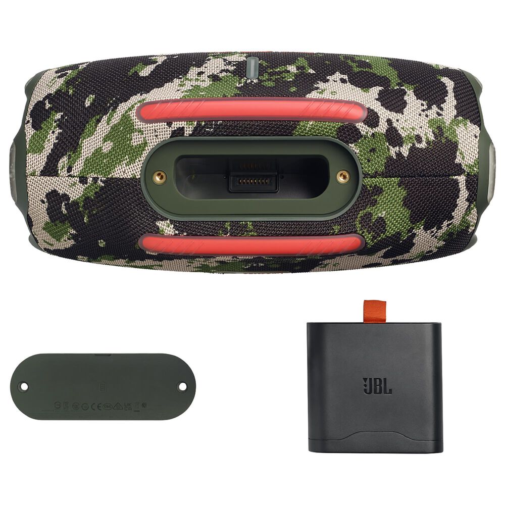 JBL Xtreme 4 Portable Waterproof Bluetooth Speaker in Black Camo, , large