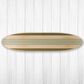 Creative Coop 65.5" x 15" Lacquered Wood Surfboard Wall Decor in Aqua and Green, , large