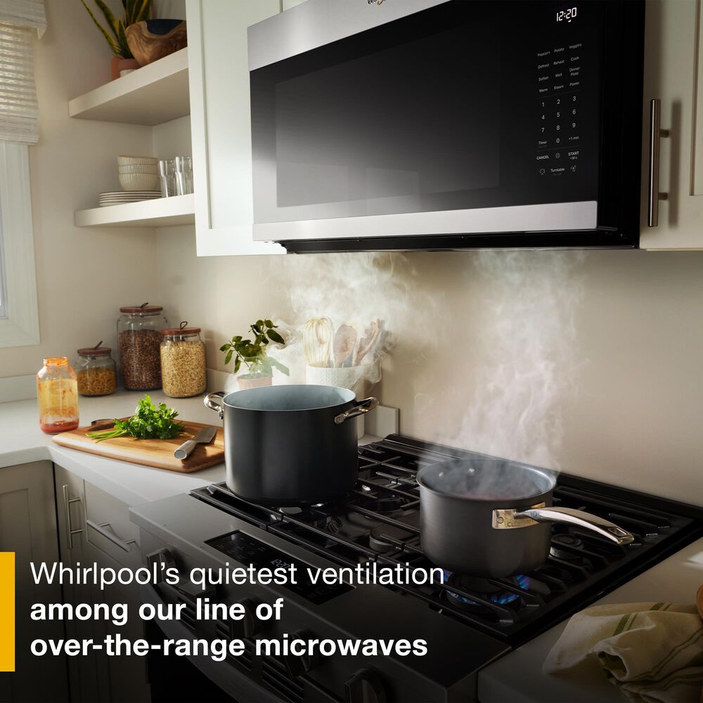 Whirlpool 2.1 Cu. Ft. Over the Range Microwave in Stainless Steel, , large