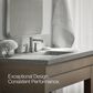 Kohler Riff Widespread Bathroom Sink Faucet in Polished Chrome, , large