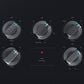 Samsung 30" Electric Cooktop with Illuminated Knobs in Black, , large
