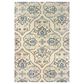 Oriental Weavers Pandora 5502W 9"10" x 12"10" Ivory and Blue Area Rug, , large