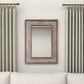 Maple and Jade 29" x 39" Wall Mirror in Distressed Grey and Brown, , large