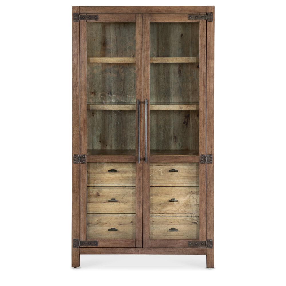 Hooker Furniture Vineyard Row Curio Cabinet in Napa and Sonoma, , large