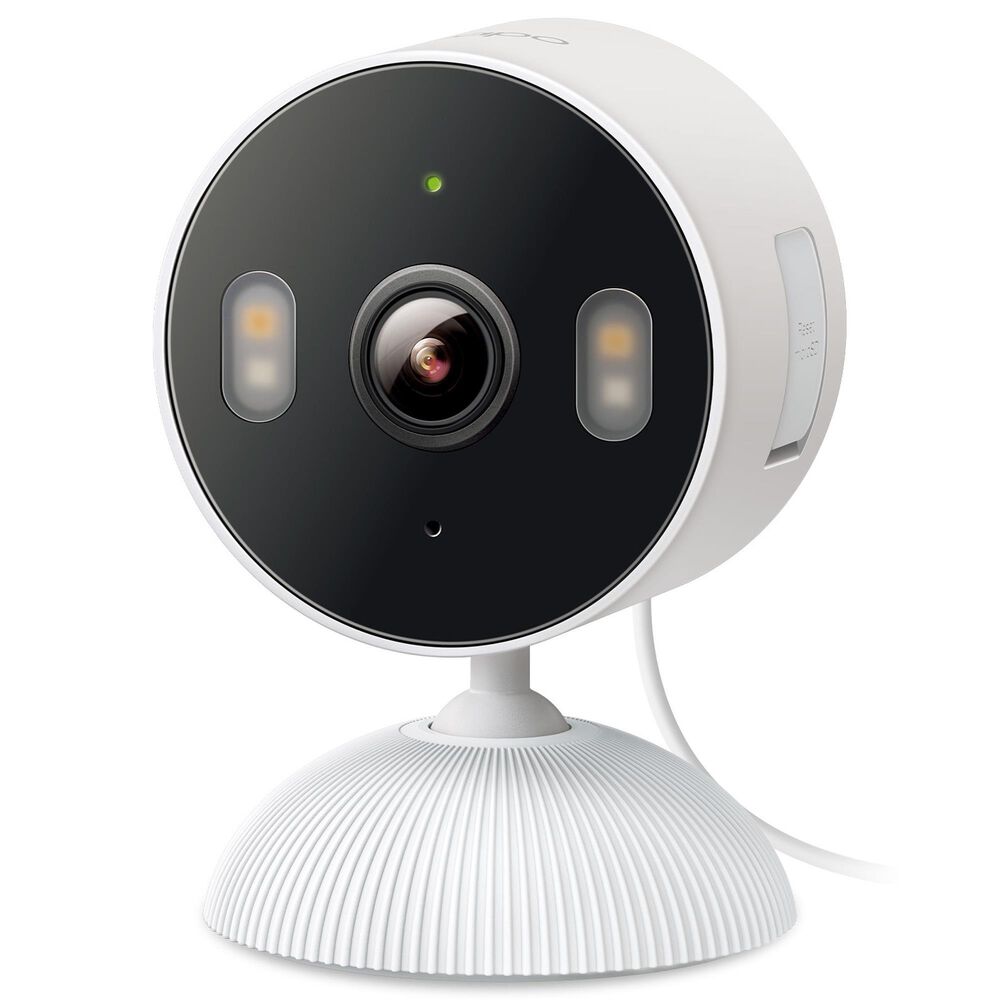 TP-Link Indoor/Outdoor Home Security Camera in White, , large