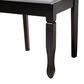 Baxton Studio Lanier Side Chair with Gray Cushion in Espresso Brown (Set of 4), , large