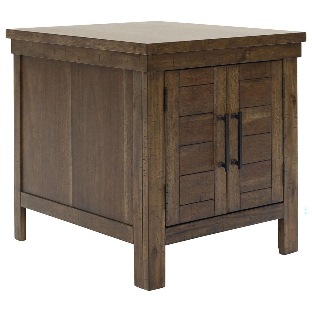Ashley Moriville End Table in Grayish Brown, , large