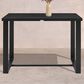 Blue River Felicia Outdoor Patio Bar Height Dining Table in Black - Table Only, , large