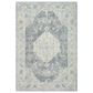 Surya Avellino 5"3" x 7" Light Beige, Gray, Pale Blue, Deep Teal, Tan, Light Olive and Denim Area Rug, , large
