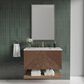 James Martin Vanities Marcello 36" Single Bathroom Vanity in Chestnut with 3 cm Eternal Jasmine Pearl Quartz Top and Rectangular Sink, , large