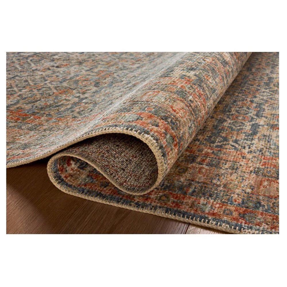 Loloi Loloi Heritage Blue / Rust 13&#39; x 16&#39; Area Rug, , large