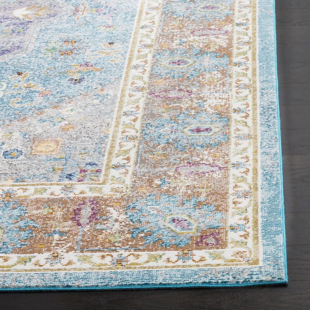 Safavieh Aria ARA100B 10&#39; x 14&#39; Blue and Creme Area Rug, , large