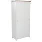 Homestyles Portsmouth Bookcase in White, , large