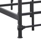 Ashley Nashburg Twin Metal Headboard/Footboard/Rails in Black, , large