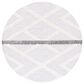Safavieh Marrakesh MRK564F 6"7" Round Grey and Ivory Area Rug, , large