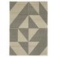Oriental Weavers Capella Beige and Black 7"10" x 10"10" Area Rug, , large