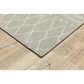 Oriental Weavers Portofino 670H4 6"7" x 9"2" Gray Area Rug, , large