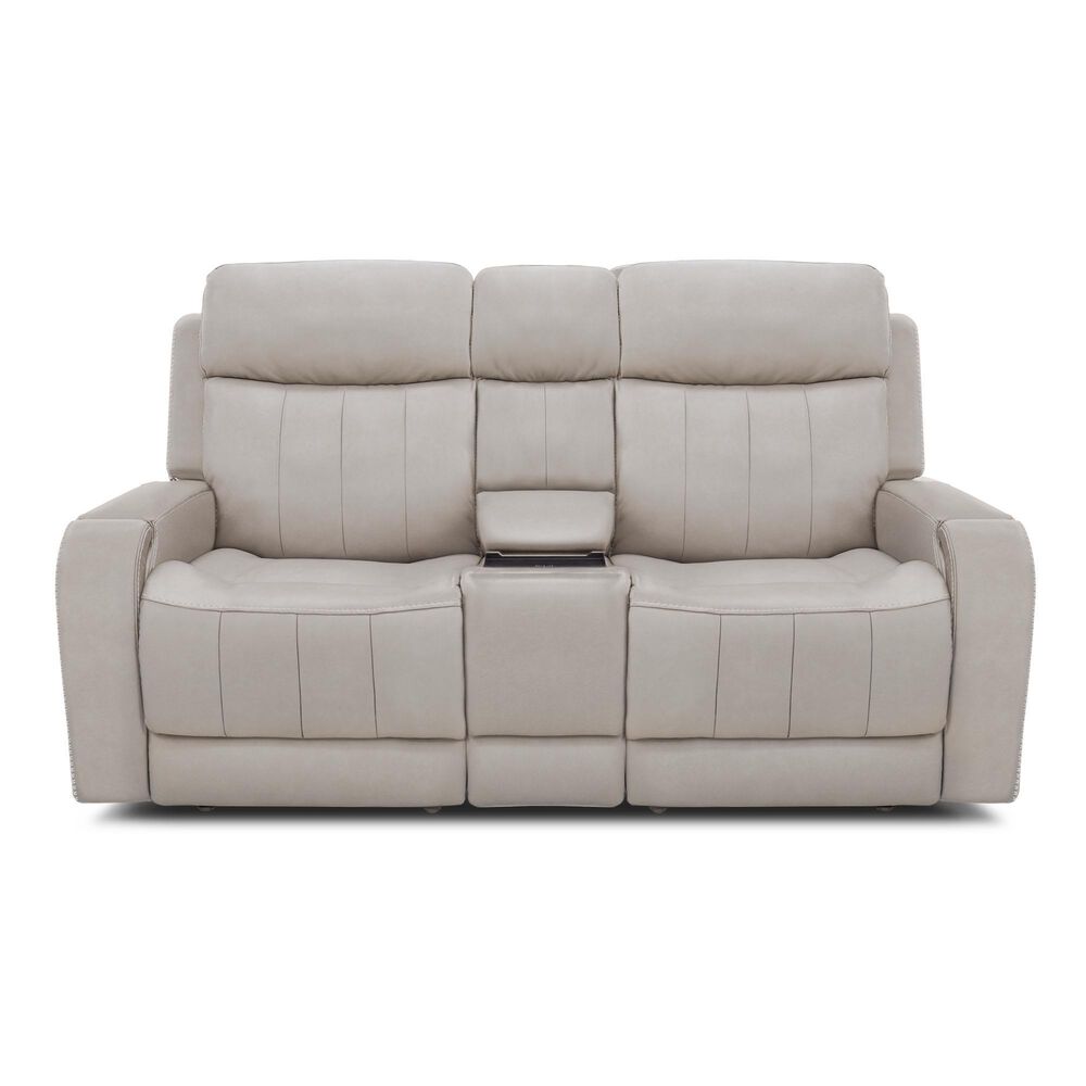 MotoMotion Power Reclining Console Loveseat in Capriccio Dove, , large