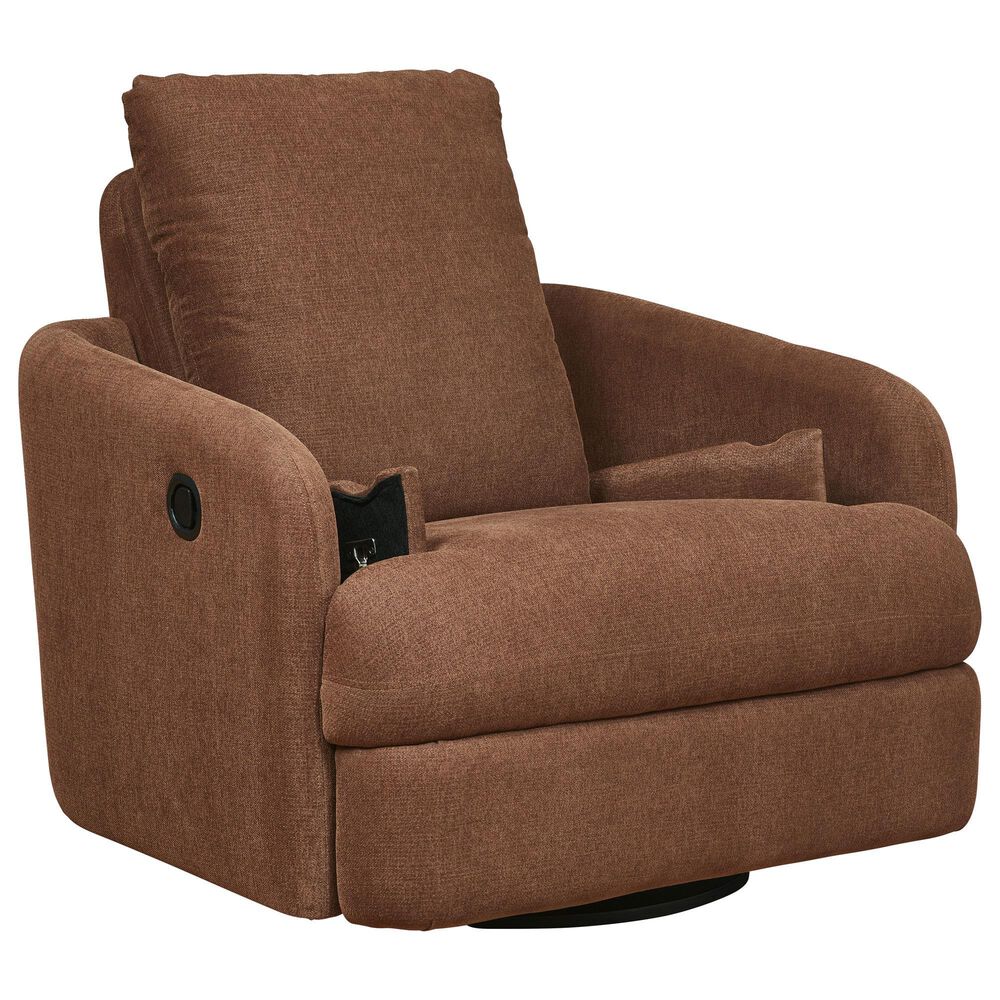 Ashley Modmax Swivel Glider Recliner in Spice, , large