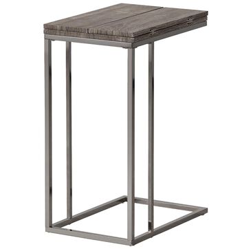 Pacific Landing Accent Table in Black and Weather Grey, , large