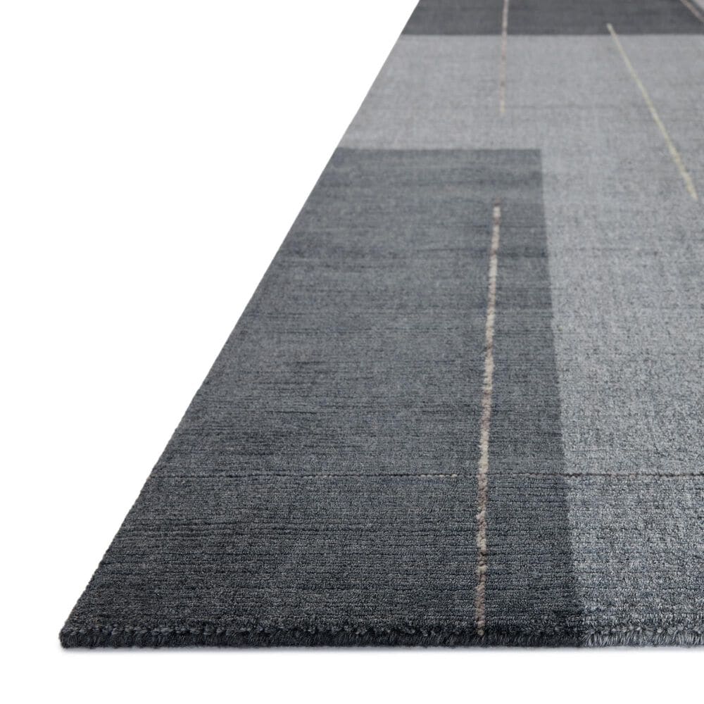 Loloi Alistair Slate and Natural 2&#39; x 3&#39; Area Rug, , large
