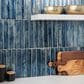 Soho Studio Artemis Brick Ocean Rain 2" x 12" Glass Subway Tile, , large