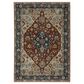 Oriental Weavers Aberdeen Aztec Medallion 5"3" x 7"6" Red Area Rug, , large