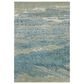 Kas Oriental Rugs Illusions Mist 3"3" x 4"11" Ocean Area Rug, , large