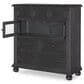 Legacy Classic Vintage Market Glass Door 6-Drawer Chest in Kettle Black, , large