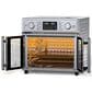 HOMLUX 26 Qt Large Air Fryer Toaster Oven in Silver, , large
