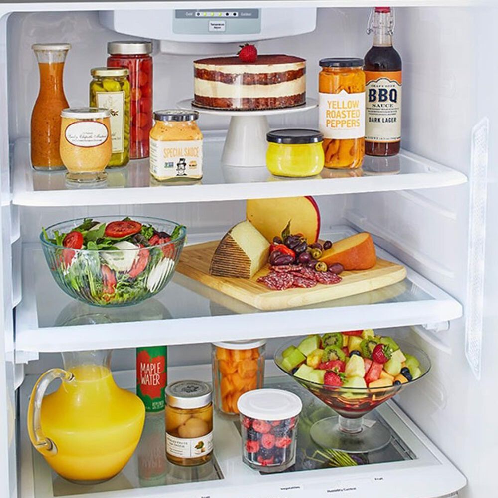 LG 20 Cu. Ft. Top Freezer Refrigerator Reversible Door in Stainless Steel, , large