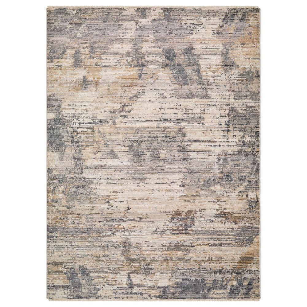 Surya Aida 2"7" x 4"11" Beige, Ivory, Gray, Charcoal, Medium Gray and Tan Area Rug, , large