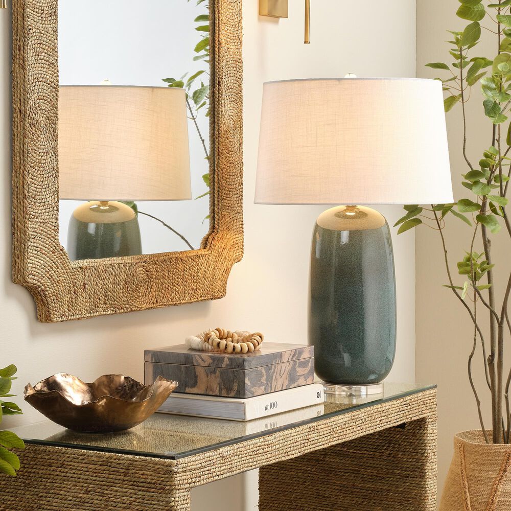 Jamie Young Brenton Table Lamp in Green, , large