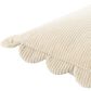 Surya Corduroy Quarters 20" Square Throw Pillow in Cream, , large