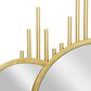 CosmoLiving by Cosmopolitan 27" x 39" Wall Mirror in Polished Gold, , large