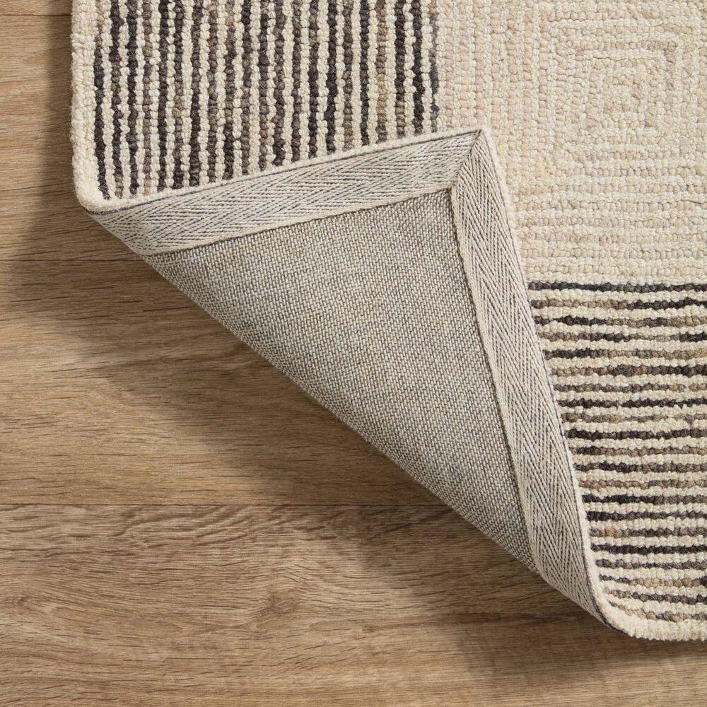 Chris Loves Julia x Loloi Francis 2&#39; x 5&#39; Cream and Black Area Rug, , large