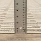 ROW by Oriental Weavers Zarina ZAR03 Beige and Ivory 6"7" x 9"2" Indoor/Outdoor Area Rug, , large