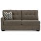 Ashley Mahoney 2-Piece Right Facing Sectional with Chaise in Chocolate, , large