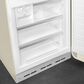 SMEG 18.01 Cu. Ft. Retro Bottom Freeze Refrigerator with Left Hinge in Cream, , large