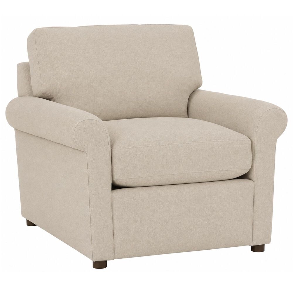 Bassett Ellington Accent Chair in Linen, , large