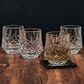 Lifetime Brands Wesley 11 Oz Double Old Fashioned Glasses in Clear (Set of 4), , large