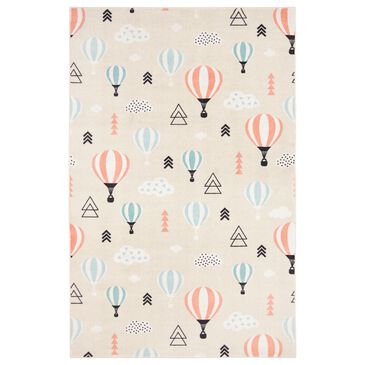 Karastan Prismatic  3"4" x 5" Blush Kids Area Rug, , large