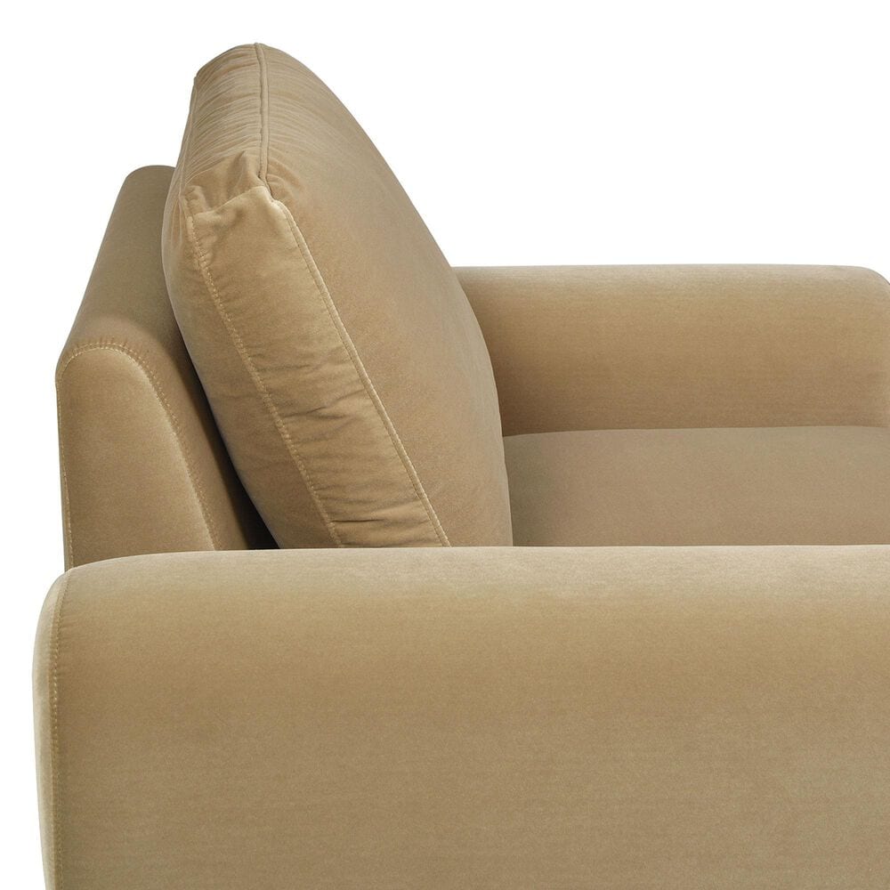 Jennifer Taylor Home Mason Accent Arm Chair in Camel Brown Beige, , large