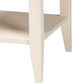 Baxton Studio Primrose 1-Drawer Nightstand in Ivory, , large
