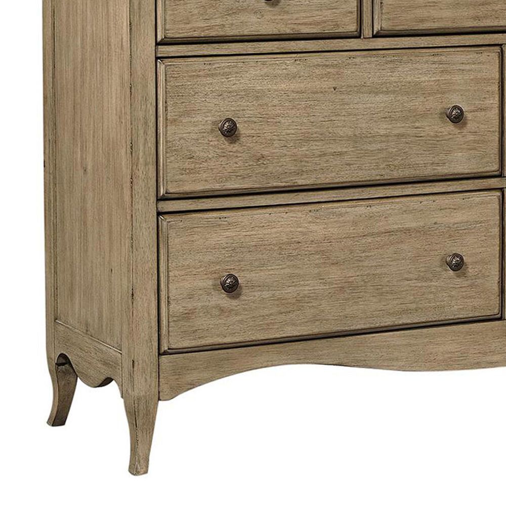 Riva Ridge Provence 7-Drawer Dresser and Mirror in Patine, , large