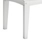 Ashley Hyland Wave Patio Rectangular Coffee Table in Bright White, , large