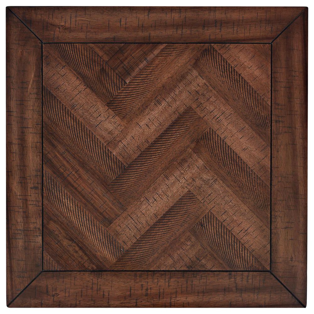 Waltham Fairview End Table in Oak Brown, , large