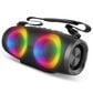 iHome Bluetooth Speaker Boombox with FM Radio and Party Lights - Black, , large