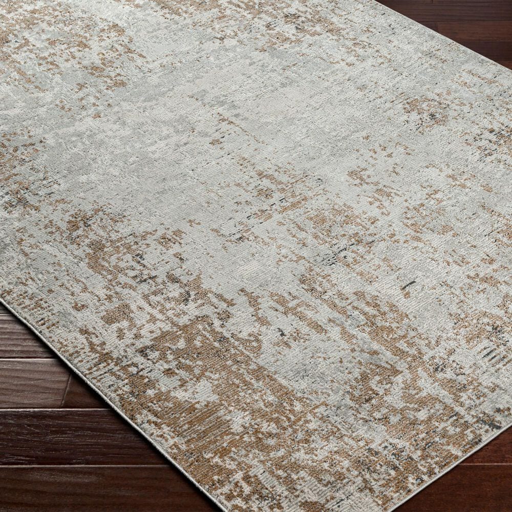 Surya Alpine 7&#39;10&quot; x 10&#39;2&quot; Ivory, Tan, Gray, Light Gray, Off-White and Charcoal Area Rug, , large