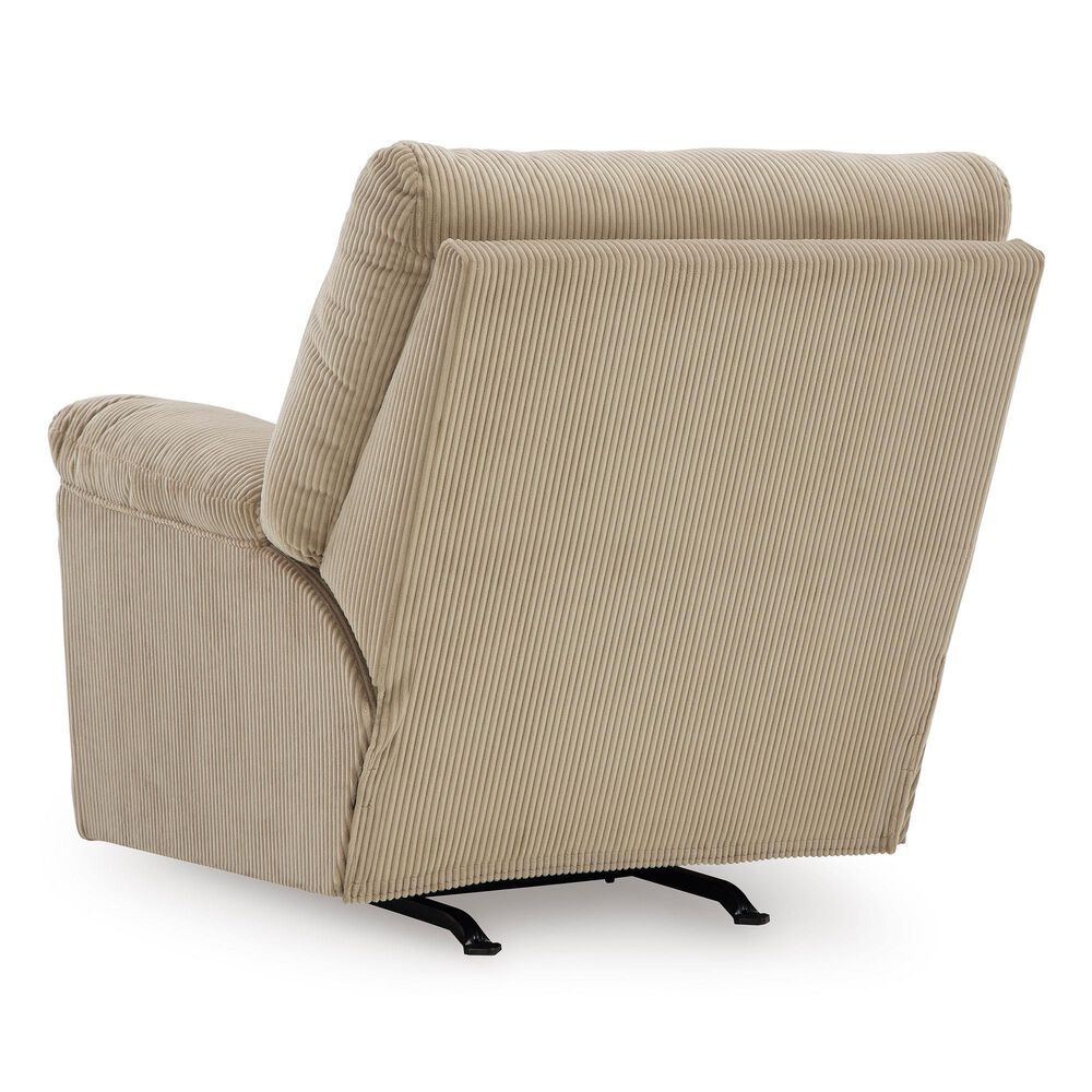 Ashley SimpleJoy Rocker Recliner in Sand, , large